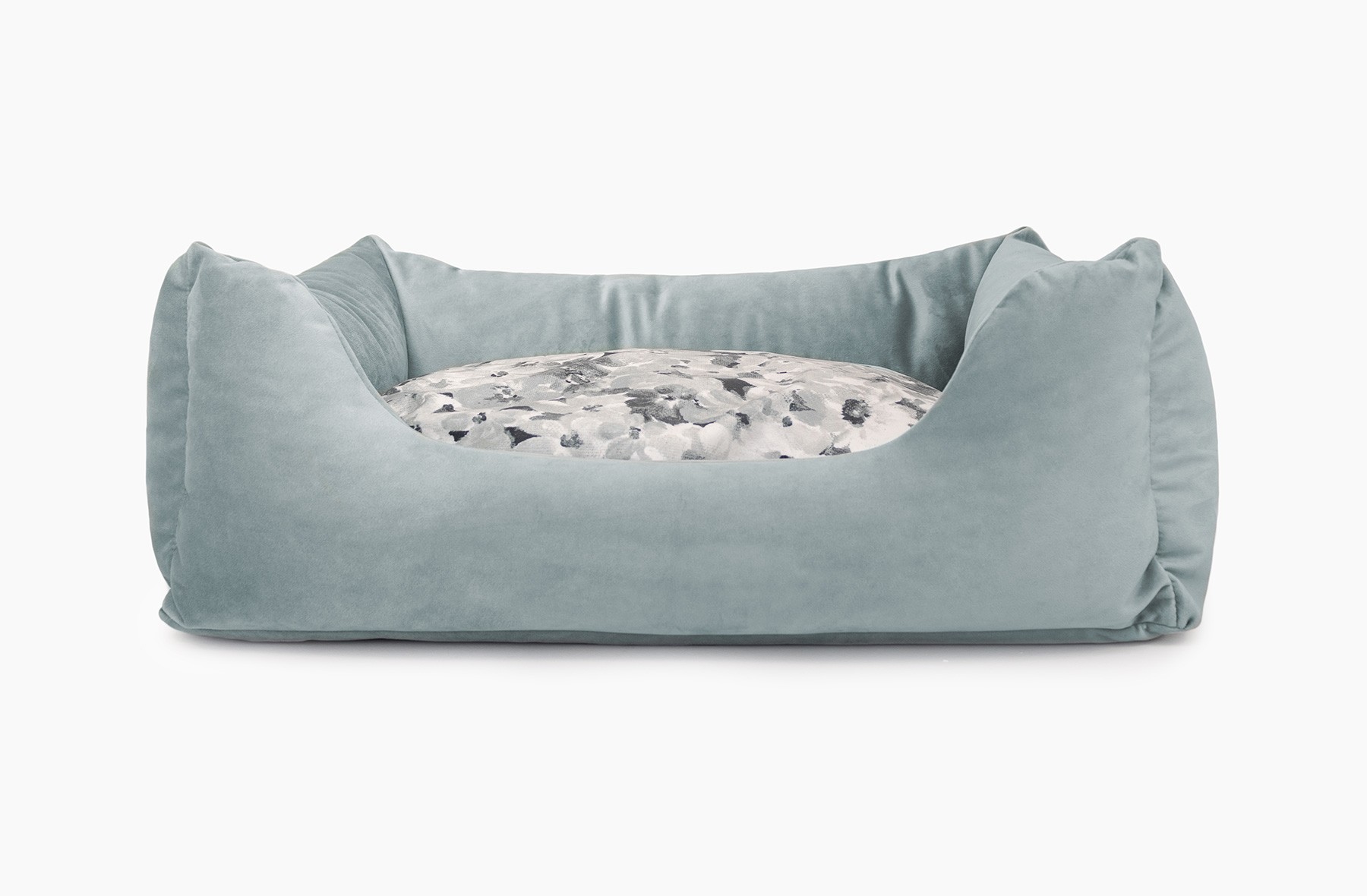 Cama para mascotas azul, vista 2